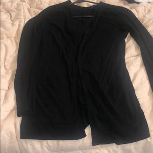 Black cardigan